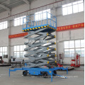 Electric mobile hydraulic scissor lift used hoists